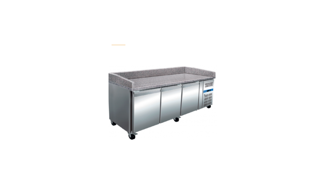 Armário refrigerado de pizzas