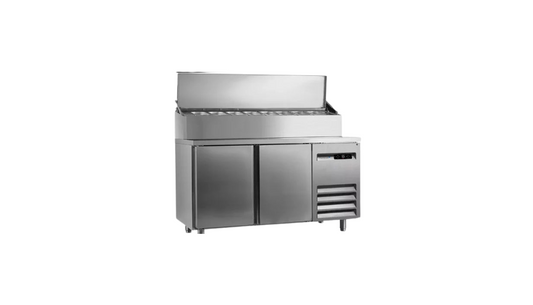 Mesa refrigerada de preparação